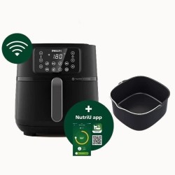 Friteuse sans huile - PHILIPS - HD9285/93 Airfryer - Connecté - Noir