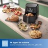Friteuse sans huile - PHILIPS - HD9285/93 Airfryer - Connecté - Noir