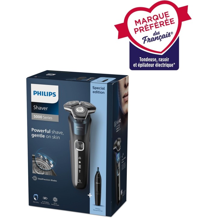 Philips Rasoir électrique rechargeable étanche - S5889-11 Philips Rasoir électrique rechargeable étanche - S5889-11