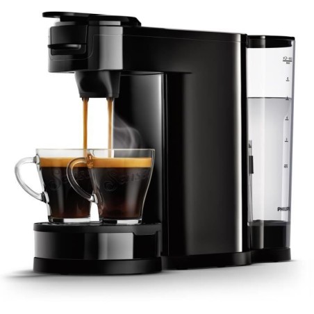 Machine a café dosette - PHILIPS - SENSEO SWITCH HD6592/65 - Noir intense