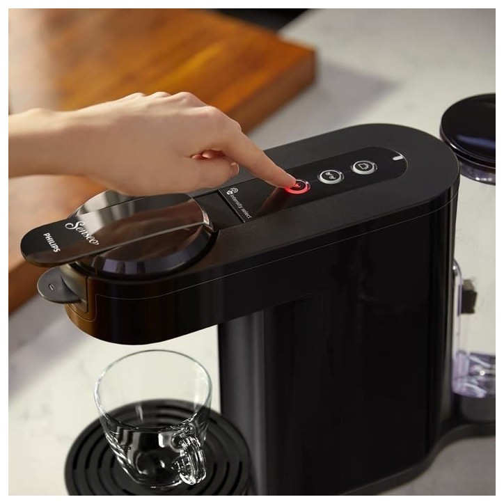 Machine a café dosette - PHILIPS - SENSEO SWITCH HD6592/65 - Noir intense Machine a café dosette - PHILIPS - SENSEO SWITCH HD6592/65 - Noir intense