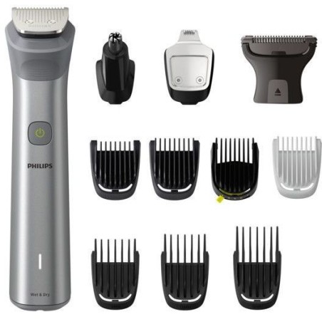 Tondeuse a cheveux - PHILIPS - MG5940/15 - Sans fil - 12 accessoires - Acier inoxydable