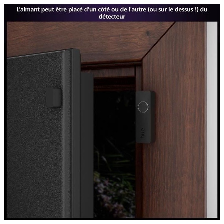 Capteurs de contact - Philips Hue - Secure - x 2 - Porte ou fenetre - Installation facile - Contrôle depuis l'application - Noi Capteurs de contact - Philips Hue - Secure - x 2 - Porte ou fenetre - Installation facile - Contrôle depuis l'application - Noi