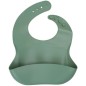 Pack Repas - THERMOBABY - Silicone - Vert Cactus - Assiette, bol, bavoir et cuilleres