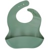 Pack Repas - THERMOBABY - Silicone - Vert Cactus - Assiette, bol, bavo