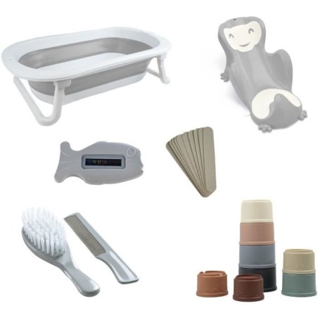 Pack bain - THERMOBABY - FOLDY - Complet avec baignoire pliable et acc