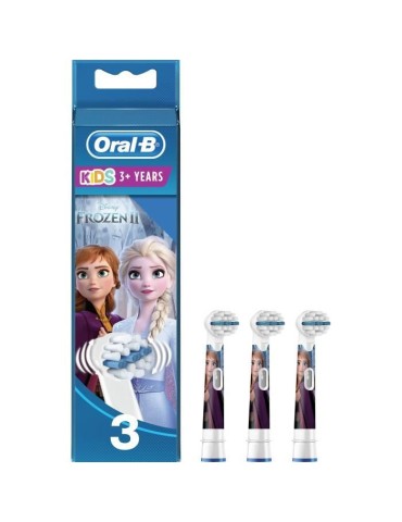 Brossettes de rechange Disney La reine des neiges 2 pour brosse a dents électrique Oral-B Kids - Lot de 3