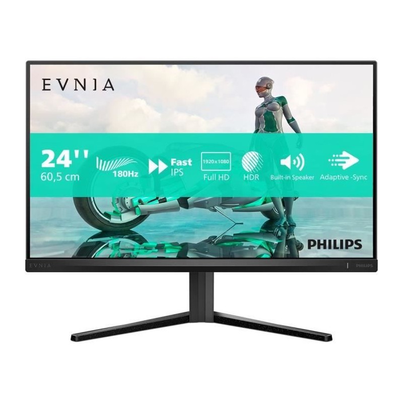 Ecran PC Gamer - Philips - 23,8 - FHD - 180Hz - Dalle Fast IPS - 1ms - Ecran PC Gamer - Philips - 23,8 - FHD - 180Hz - Dalle Fast IPS - 1ms -