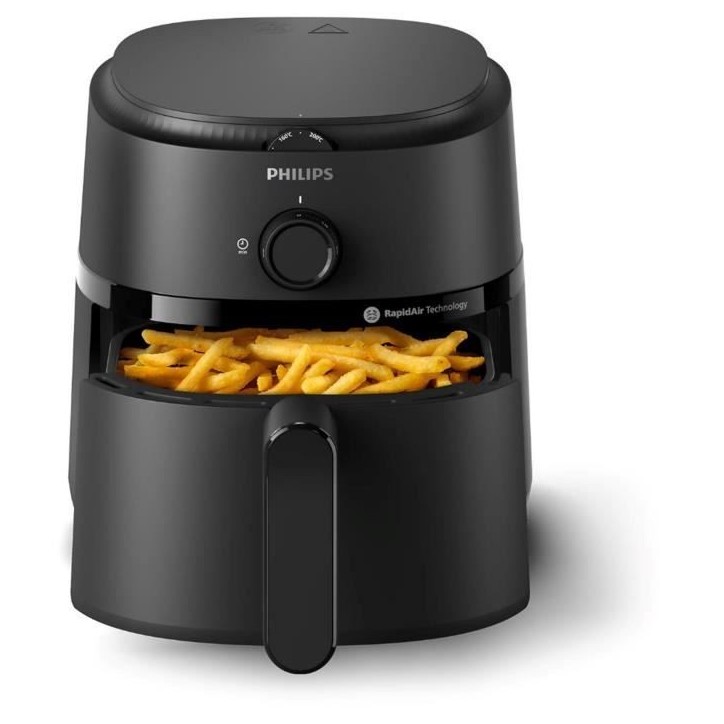 Friteuse sans huile PHILIPS - Airfryer NA120 - Capacité 4,2L - Jusqu'a 200°C - 1500W