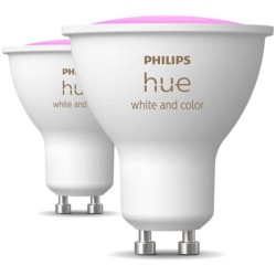 Ampoules LED connectées de marque PHILIPS, offrant une luminosité aj