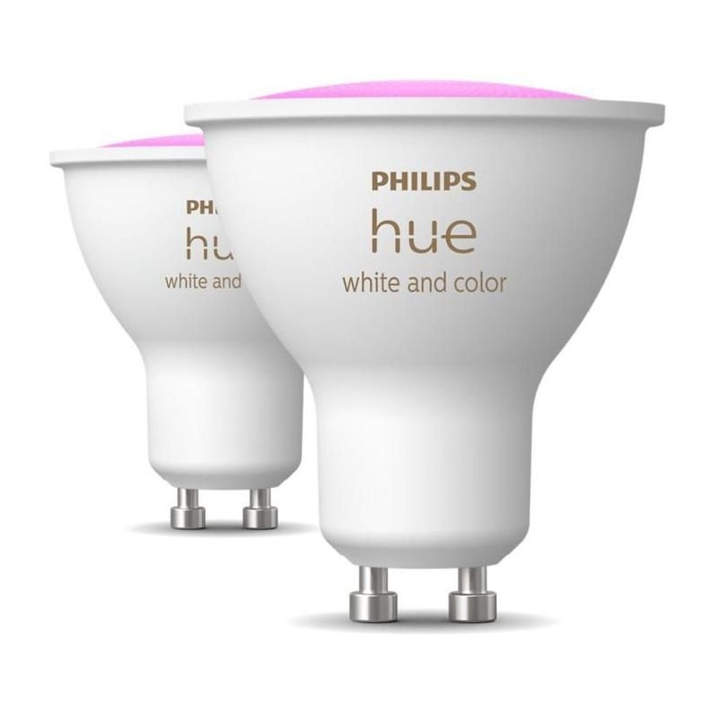 Ampoules LED connectées de marque PHILIPS, offrant une luminosité aj Ampoules LED connectées de marque PHILIPS, offrant une luminosité aj