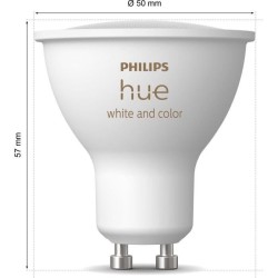 Ampoules LED connectées de marque PHILIPS, offrant une luminosité aj
