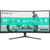 Ecran PC Gamer Incurvé - Philips - 34 - WQHD - 180Hz - Dalle Fast VA