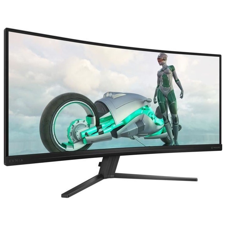 Ecran PC Gamer Incurvé - Philips - 34 - WQHD - 180Hz - Dalle Fast VA - 1ms - 34M2C3500L/00