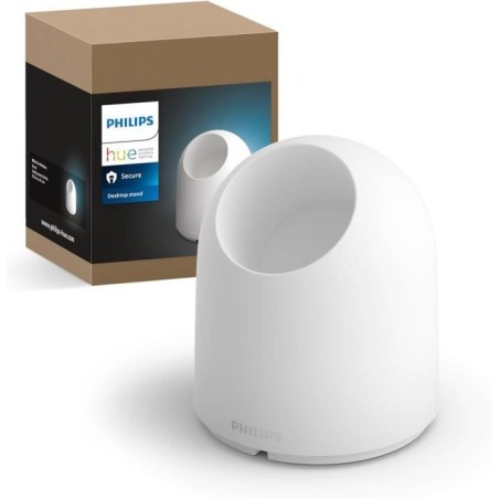 Support de table pour caméra intérieure - Philips Hue - Hue Secure - Blanc
