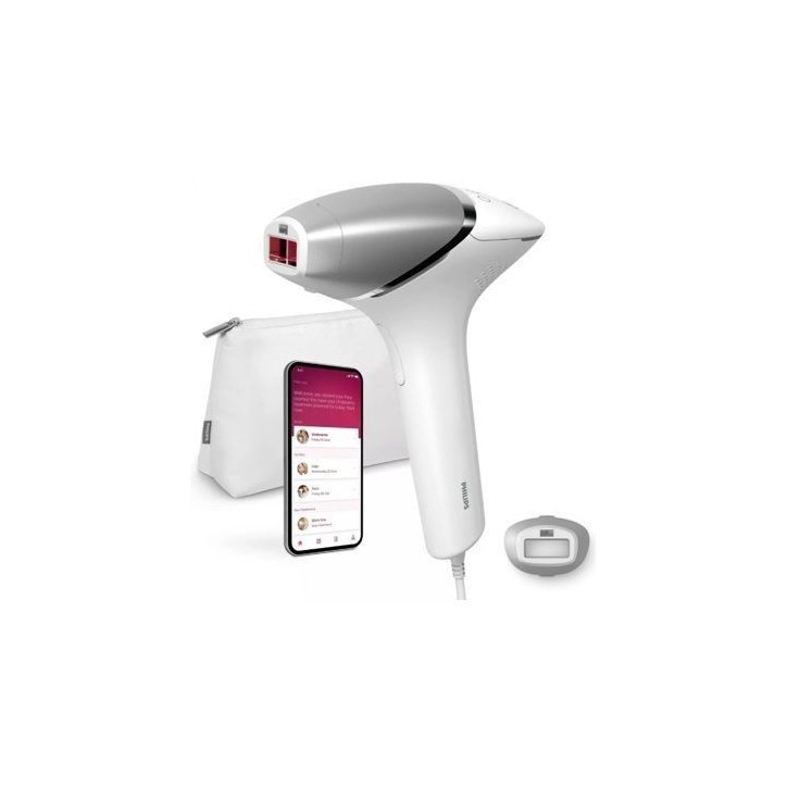 Philips Epilateur a lumiere pulsée & laser blanc/gris - BRI940/00