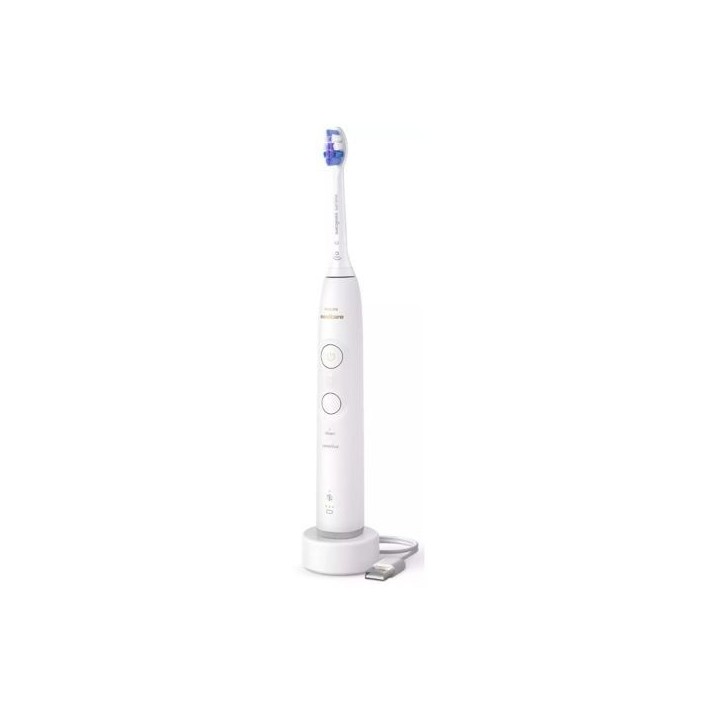 Brosse a dents - PHILIPS - HX7400/01 - Sonicare - Serie 6100 - Blanc - Eléctrique
