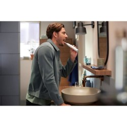 Brosse a dents - PHILIPS - HX7400/01 - Sonicare - Serie 6100 - Blanc -