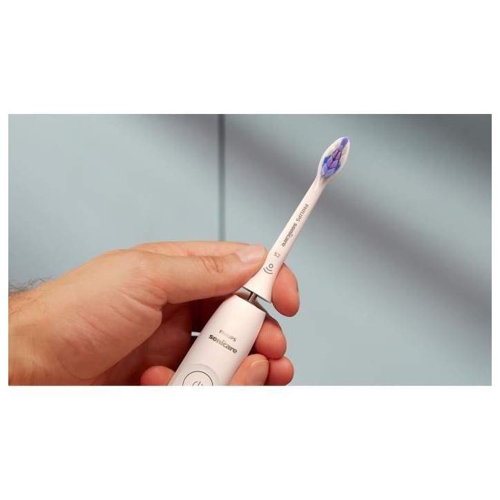 Brosse a dents - PHILIPS - HX7400/01 - Sonicare - Serie 6100 - Blanc - Eléctrique