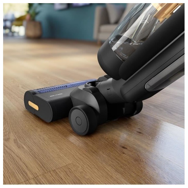 Aspirateur Balai Laveur sans fil - PHILIPS AquaTrio XW7264/11 - 21,6 V - 450 ml - 2500 trs/min Aspirateur Balai Laveur sans fil - PHILIPS AquaTrio XW7264/11 - 21,6 V - 450 ml - 2500 trs/min