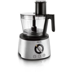 Robot de cuisine 6-en-1 - PHILIPS - HR7778/00 - 1300 W - 3,4 L - Inox