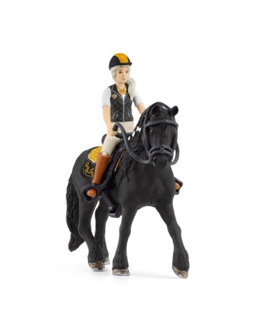 Figurine Tori & Princess, Horse Club - Coffret, 11 pieces, des 5 ans - schleich 42640 Horse Club