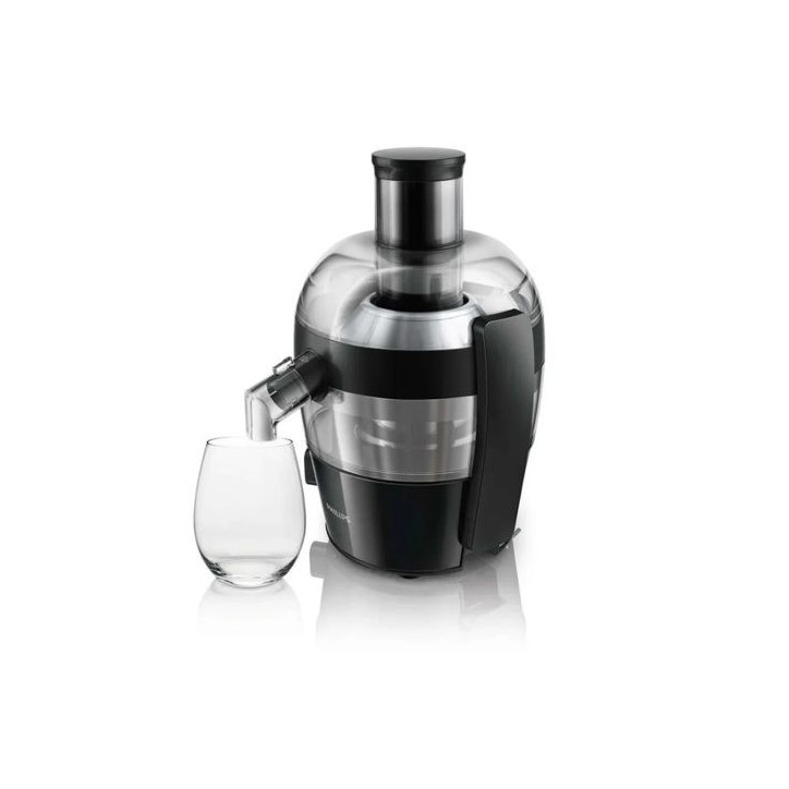 Centrifugeuse Philips Viva Collection HR1832/00 - 500 W - QuickClean - Lave-vaisselle - Noir Centrifugeuse Philips Viva Collection HR1832/00 - 500 W - QuickClean - Lave-vaisselle - Noir