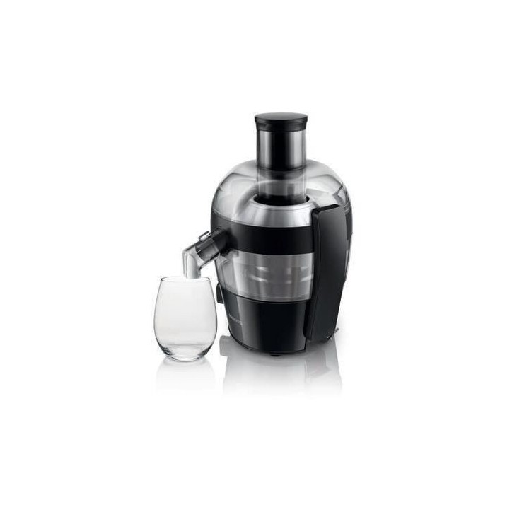 Centrifugeuse Philips Viva Collection HR1832/00 - 500 W - QuickClean - Lave-vaisselle - Noir Centrifugeuse Philips Viva Collection HR1832/00 - 500 W - QuickClean - Lave-vaisselle - Noir