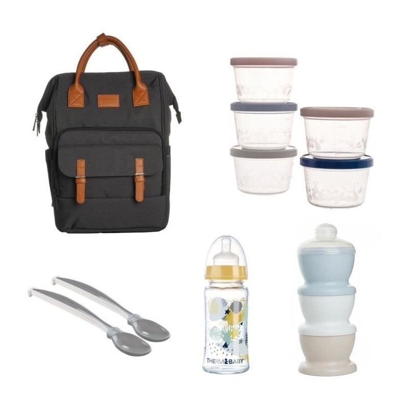 Pack balade - THERMOBABY - Sac a langer avec accessoires - Pratique et Pack balade - THERMOBABY - Sac a langer avec accessoires - Pratique et