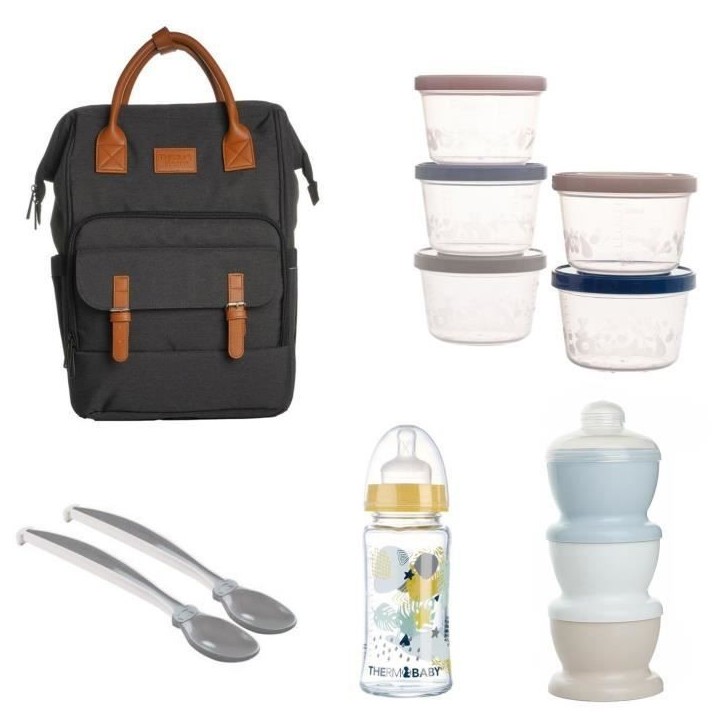 Pack balade - THERMOBABY - Sac a langer avec accessoires - Pratique et élégant