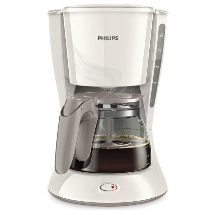 Cafetiere filtre - PHILIPS - Daily HD7461/00 - 1,2L - Arret automatique - Systeme anti-gouttes Cafetiere filtre - PHILIPS - Daily HD7461/00 - 1,2L - Arret automatique - Systeme anti-gouttes