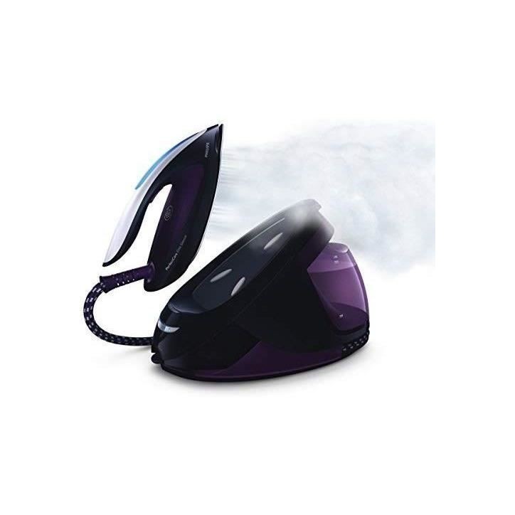 PHILIPS Centrale Vapeur GC9650/80, 7,5 bars, Pressing jusqu'a 500 g/min, Débit vapeur jusqu'a 150 g/min, Systeme sans réglage