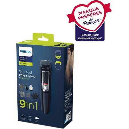 Tondeuse multi-usages - PHILIPS - MG3740/15 Série 3000 - 240 V - 60 m