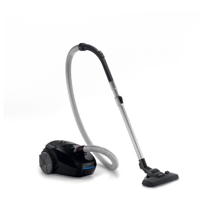 Aspirateur traineau avec sac - PHILIPS FC8241/09 - 900 W - 77 dB - Noir intense Aspirateur traineau avec sac - PHILIPS FC8241/09 - 900 W - 77 dB - Noir intense