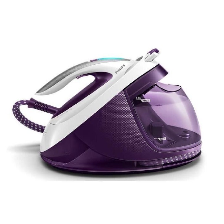 PHILIPS Centrale vapeur PerfectCare Elite Plus GC9660/30, 7,5 bars, Pressing 520 g/min, Débit vapeur 155 g/min, Techno OptimalT