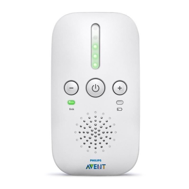 Ecoute-bébé SCD 502/26 - PHILIPS AVENT - Audio DECT - Gris/Blanc - P