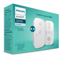 Ecoute-bébé SCD 502/26 - PHILIPS AVENT - Audio DECT - Gris/Blanc - P