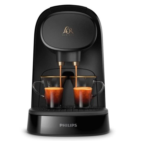 Cafetiere a dosette ou capsule - PHILIPS - L'Or Barista Original - LM8012/60 - Capacité réservoir 1L - Noir Piano