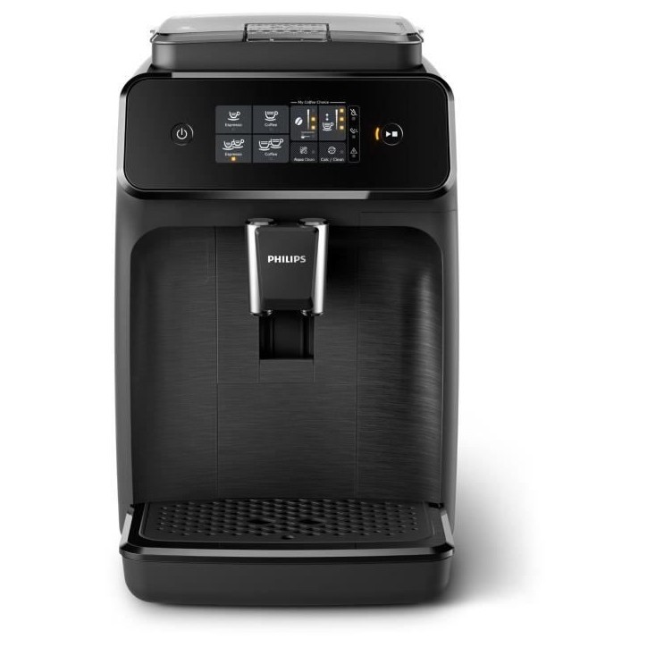 Machine a café Expresso broyeur - Philips - Avec mousseur - EP1200 - Noir Machine a café Expresso broyeur - Philips - Avec mousseur - EP1200 - Noir