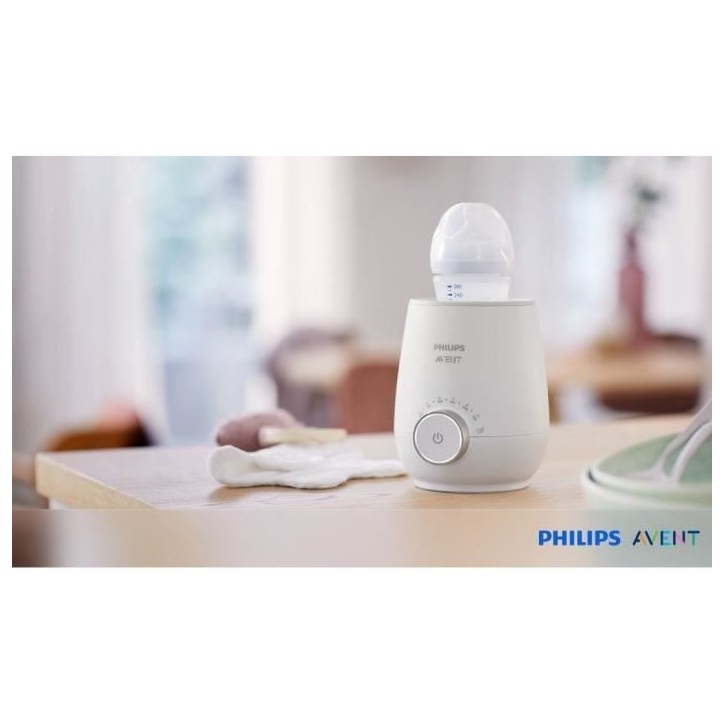 Chauffe-biberon électrique - PHILIPS AVENT - Réchauffe uniforme - Technologie bain marie - Minuterie - Arret automatique