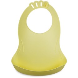 Lot de 2 bavoirs - THERMOBABY - BIBOU - Lilas et Citron - Ajustables e