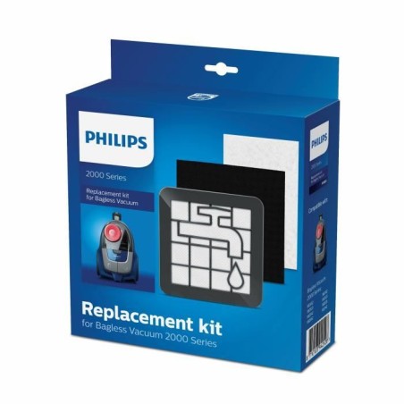 Kit d'entretien anti-poussiere pour aspirateur sans sac Philips Série