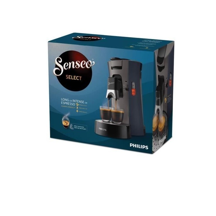 Machine a café PHILIPS Senseo Select CSA240/71 - Bleu Machine a café PHILIPS Senseo Select CSA240/71 - Bleu