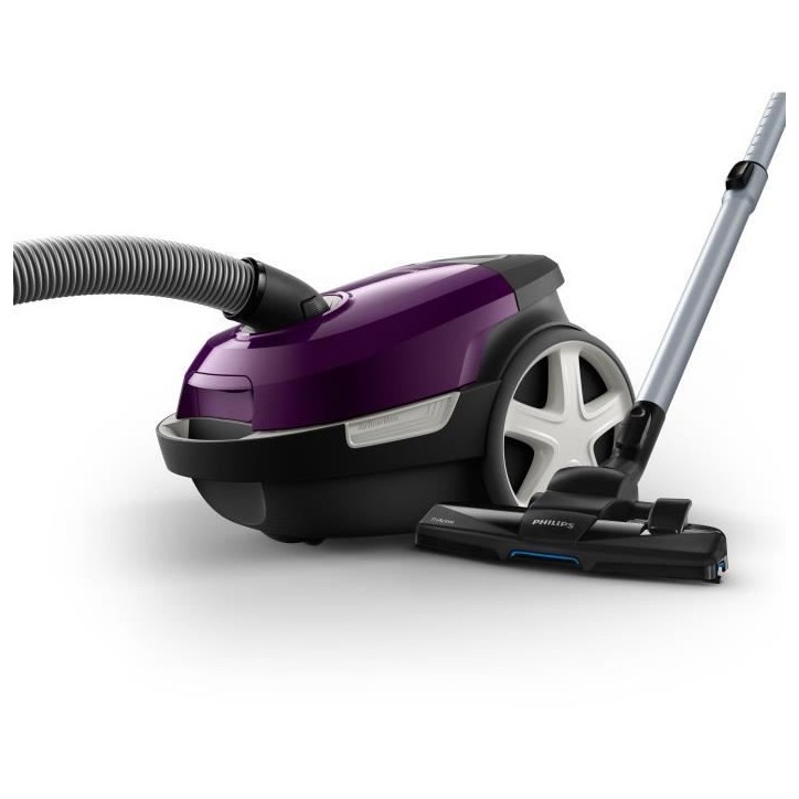 Aspirateur Traineau avec sac - PHILIPS - XD3100/06 - 900 W - 79 dB - Violet Aspirateur Traineau avec sac - PHILIPS - XD3100/06 - 900 W - 79 dB - Violet