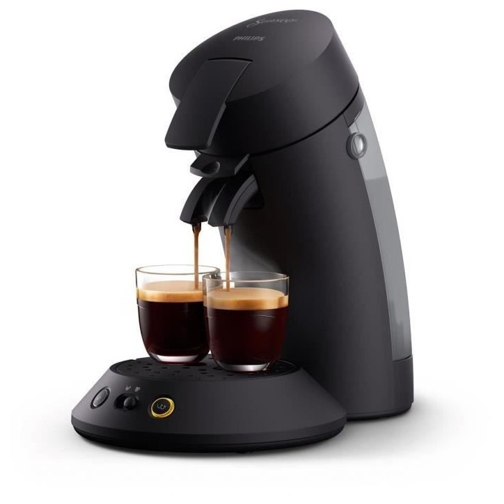 Machine a café dosettes Senseo - PHILIPS - CSA210/61 Original Plus - 1450 W - Noir Machine a café dosettes Senseo - PHILIPS - CSA210/61 Original Plus - 1450 W - Noir