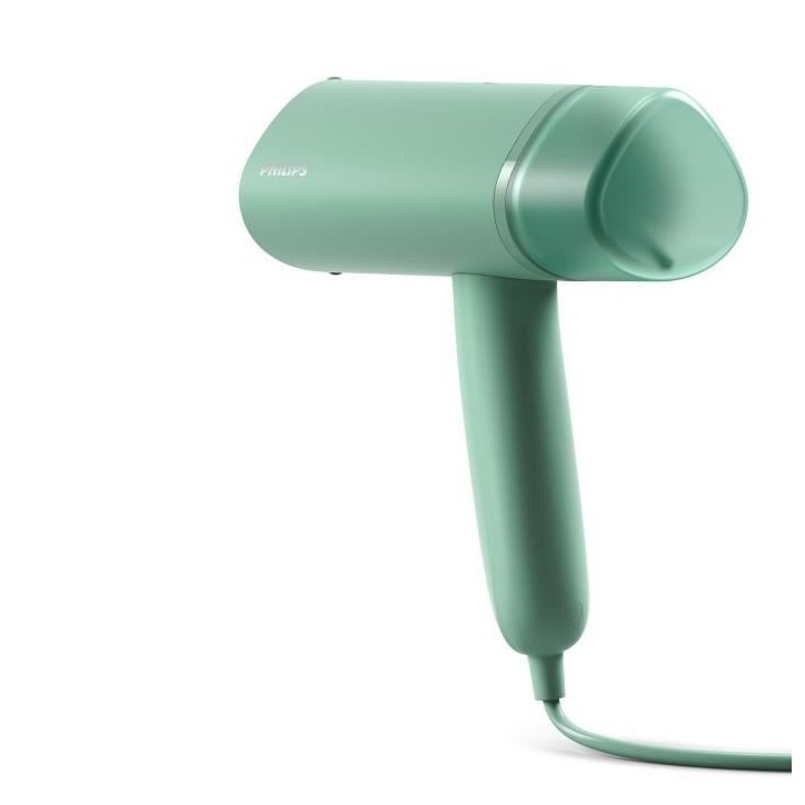 PHILIPS Défroisseur a main Série 3000 STH3010/70, 1000W, Débit vapeur 20 g/min, Pret a l'emploi en 30 secondes PHILIPS Défroisseur a main Série 3000 STH3010/70, 1000W, Débit vapeur 20 g/min, Pret a l'emploi en 30 secondes