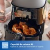 Friteuse sans huile PHILIPS - Airfryer Connecté HD9280/60 - Capacité