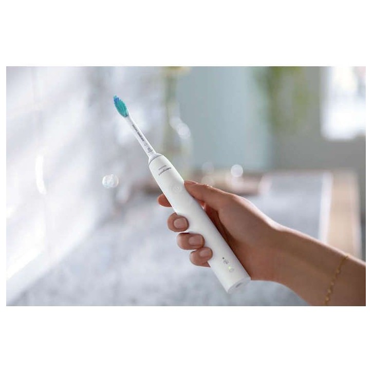 Brosse a dents - PHILIPS - HX3671/13 - Sonicare - Serie 3000 - Blanc - Eléctrique Brosse a dents - PHILIPS - HX3671/13 - Sonicare - Serie 3000 - Blanc - Eléctrique