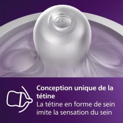 Kit nouveau-né - PHILIPS AVENT - Natural 3.0 AirFree - 2 Biberons 125