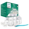 Kit nouveau-né - PHILIPS AVENT - Natural Verre 3.0 - 3 Biberons 120ml